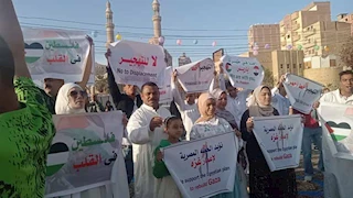  مصر تنتفض رفضًا للتهجير وتدعم القضية الفلسطينية - صور