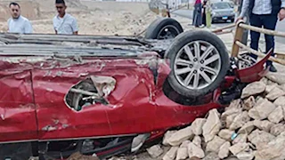 بعد صلاة العيد.. إصابة 4 أشخاص في حادث انقلاب 3 سيارات بالمنيا ـصور