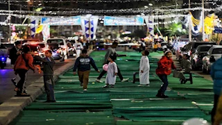 ساحات ومساجد الإسكندرية تتزين لصلاة عيد الفطر - صور