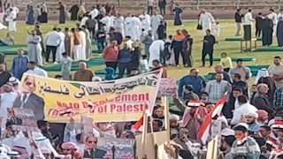 لا للتهجير.. المئات من مواطني جنوب سيناء يدعمون الشعب الفلسطيني -صور