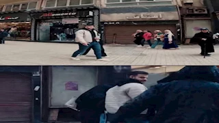 "احترامًا للخصوصية".. مدفع رمضان يخفي وجه فتاه بصحبة صديقها