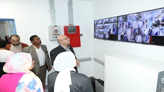 محافظ بني سويف يتفقد وحدة طب الأسرة بقرية الشريف بمركز ببا