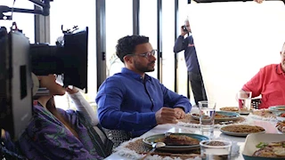 أحمد داود ينشر صورا من كواليس مسلسله الشرنقة