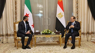 فيديو.. الشرع يشكر الرئيس السيسي: رأيت في عينيه حرصه على نهضة سوريا وإعمارها