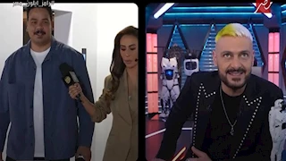 رامز جلال ساخرًا من ملابس مصطفى غريب: " اية لبس المساجين ده"