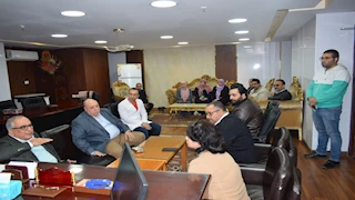 رئيس هيئة التأمين الصحي يتفقد مستشفى المنيا في زيارة مفاجئة