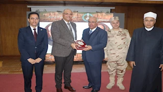 القليوبية تحتفل بمرور 1085 عامًا على تأسيس الجامع الأزهر بحضور المحافظ -صور