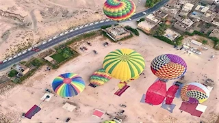 ماذا حدث في سماء الأقصر؟.. 6 بالونات طائرة تُجبر على الهبوط الاضطراري -صور