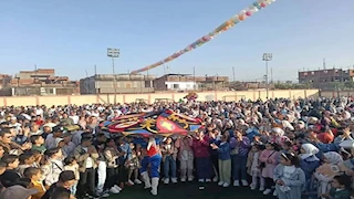   بهجة العيد في بني سويف.. إقبال متوسط على الحدائق والممشى السياحي -صور  