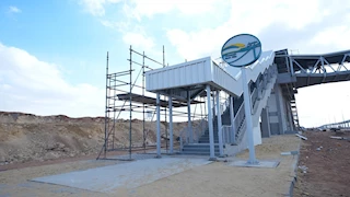 11 صورة من داخل وخارج محطة مدينة العدالة بمونوريل شرق النيل