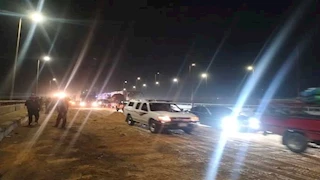 حادث مروع وتسرُّب مواد بترولية خطيرة.. ماذا حدث ليلًا على زراعي القليوبية؟ - صور