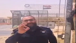 ضابط إسرائيلي يثير الغضب بتصريح من أمام الحدود: "سنحتفل في سيناء" (فيديو)