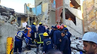 تحول إلى كوم تراب.. 15 صورة لفاجعة عقار اللبان المنهار في الإسكندرية