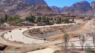 رئيس "المركزي للتعمير" يتفقد مشروع التجلي الأعظم بسانت كاترين