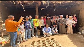 جامعة سوهاج تنظم زيارة ميدانية لطلاب كلية الآثار بمصنع فخار أم دومة -صور