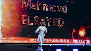 الثانية لمصر.. محمود السيد يتوج بذهبية سيف المبارزة ببطولة العالم