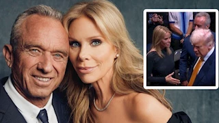 رفض مصافحتها.. ترامب يحرج  زوجة وزير الصحة الأمريكي (فيديو)