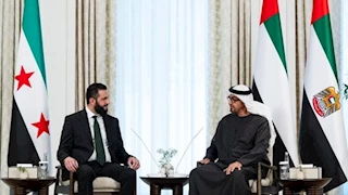 رئيس الإمارات يؤكد للشرع دعم بلاده لتطلعات الشعب السوري