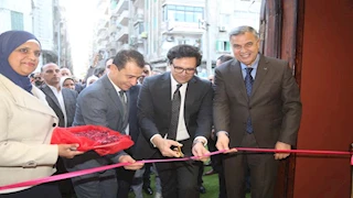 وزير الثقافة ومحافظ الإسكندرية يفتتحان مسرح بيرم التونسي بعد تطويره 