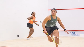 منافسات السيدات.. نتائج مباريات الدور الثاني من بطولة الجونة الدولية للاسكواش