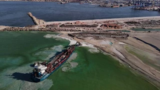 شاهد.. أحدث تصوير جوى لمشروع إنشاء محطة تحيا مصر2 متعددة الأغراض بالدخيلة