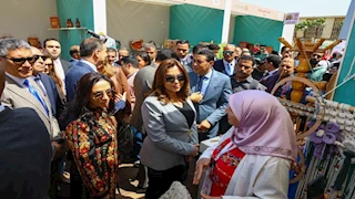 صور.. افتتاح معرض "ديارنا زهور الربيع" بالمتحف الزراعي