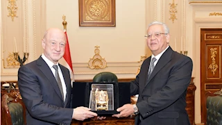 تفاصيل لقاء رئيس البرلمان بنائب رئيس مجلس الدوما الروسي