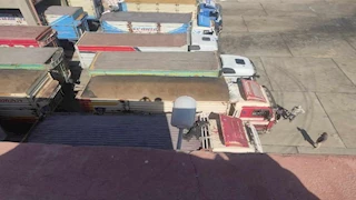 الوادي الجديد تبدأ موسم توريد القمح المحلي (صور)