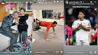 ستوري نجوم كرة القدم.. الحضري داخل الجيم.. ديانج وزوجته.. وسام أبو علي في مران الأهلي