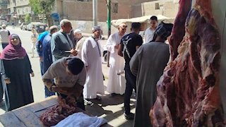 الكيلو بـ 200 جنيه.. منافذ متنقلة بإمبابة لبيع اللحوم البلدية برعاية "مستقبل وطن" 