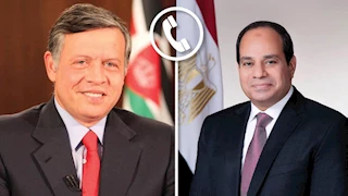 السيسي يشدد على تضامن مصر مع الأردن في مواجهة الإرهاب والجماعات المتطرفة