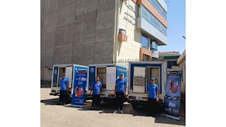 سيارات لبيع الأسماك بأسعار تنافسية قبل شم النسيم فى البحيرة