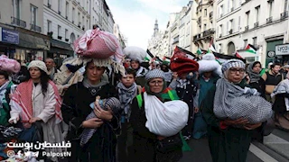 مظاهرات حاشدة في مدن أوروبية تطالب بوقف الحرب على غزة (صور+فيديو)