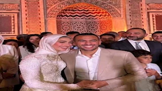 زوجة أحمد الجندي تحتفل بمرور عام على تتويجه بالميدالية الذهبية بأولمبياد باريس 