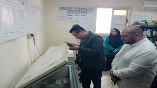 وكيل صحة جنوب سيناء يتابع العمل بالمنشآت الصحية خلال إجازة العيد