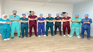 فريق طبي ينجح في إعادة توصيل يد مبتورة بالكامل بمجمع السويس الطبي