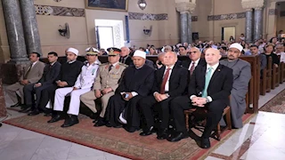 محافظ القاهرة يشهد احتفال الأرمن الأرثوذكس بعيد القيامة