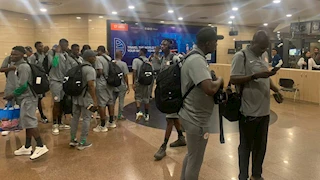 بعثة منتخب نيجيريا تصل القاهرة للمشاركة في الأمم الإفريقية للشباب 