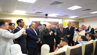 صور- تكريم طلاب المعاهد والجامعات التكنولوجية ذوي الهمم الفائزين في مسابقة "بطل الحكاية" 