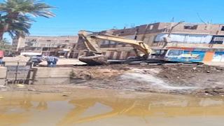 بدء تنفيذ مشروع كوبري السلام بقرية المريس في الأقصر