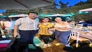 سلاف فواخرجي بعد مشاركتها نجوم مصر بأعياد الربيع: "إنتوا أهل حقيقيين"