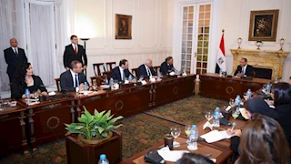 وزير الخارجية يلتقي بغرفة التجارة الأمريكية بالقاهرة