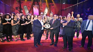 10 صور من العرض المسرحي "حاجة تخوف" لطلاب جامعة القاهرة