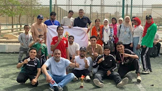 جامعة بنها تحصد 17 ميدالية فى مهرجان يضم 4 جامعات مصرية