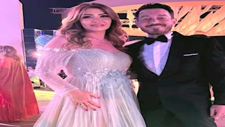 ليلة كلها حب".. لقاء سويدان تهنئ ليلى أحمد زاهر وهشام جمال بزفافهما