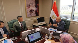 وزير الكهرباء يبحث مع مسؤولي ‏"State Grid" الصينية سبل تعزيز الشراكة 