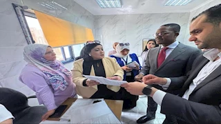 وفد "الأفريقي لمكافحة الأمراض" يزور مركز طب أسرة الهناجر ويشيد بآلية العمل