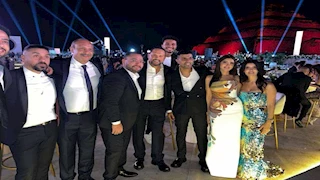 مي عمر ويسرا وإلهام شاهين.. 25 صورة من حفل زفاف ليلى أحمد زاهر وهشام جمال