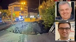 الأرض تبتلع رجلا وابنه بشكل صادم وتنهي حياتهما في إيطاليا.. هذا ما حدث 