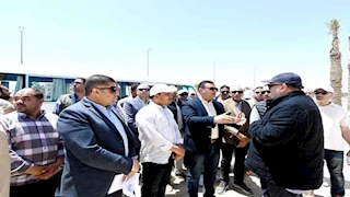 وزير الإسكان يتفقد مارينا 8 ومارينا ومشروع إنشاء ممشى الخدمات
